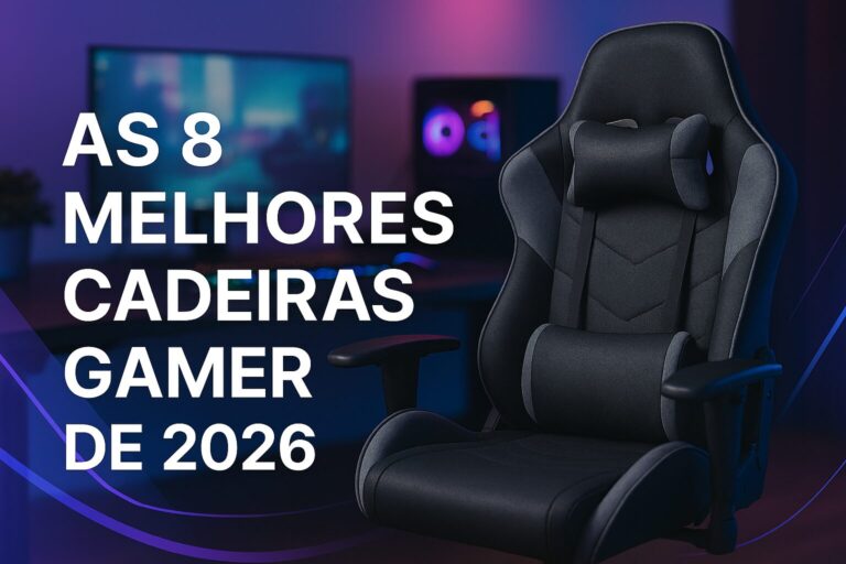 8 Melhores Cadeiras Gamer em 2026